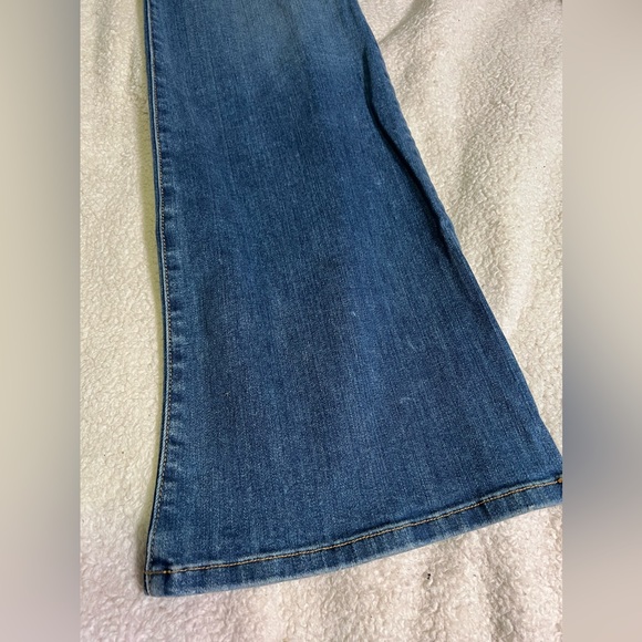 Veronica Beard Rosanna Corset Wide Leg Jeans 25/0 - Picture 5 of 16